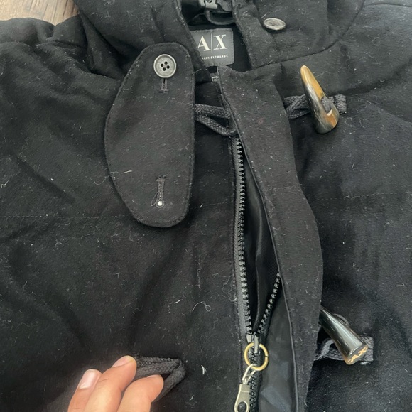 Armani Exchange feather filled winter jacket men’s size L - Picture 3 of 3